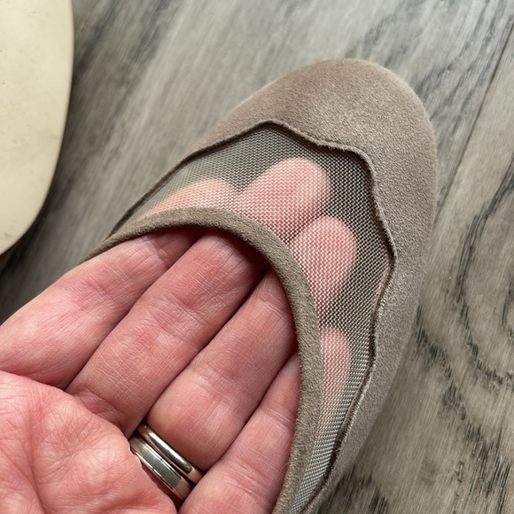 French sole fs/ny mesh wedge shoes size 7 - Picture 11 of 14